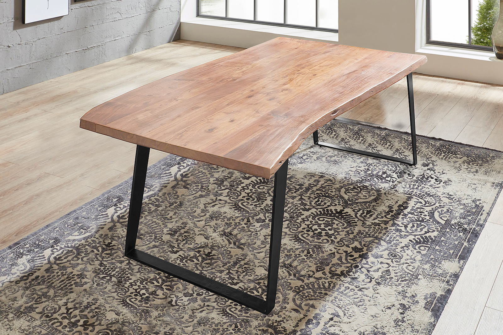 Baumkantentisch HAVANNA / naturfarben / 120x80